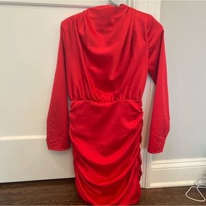 Misguided red dress!